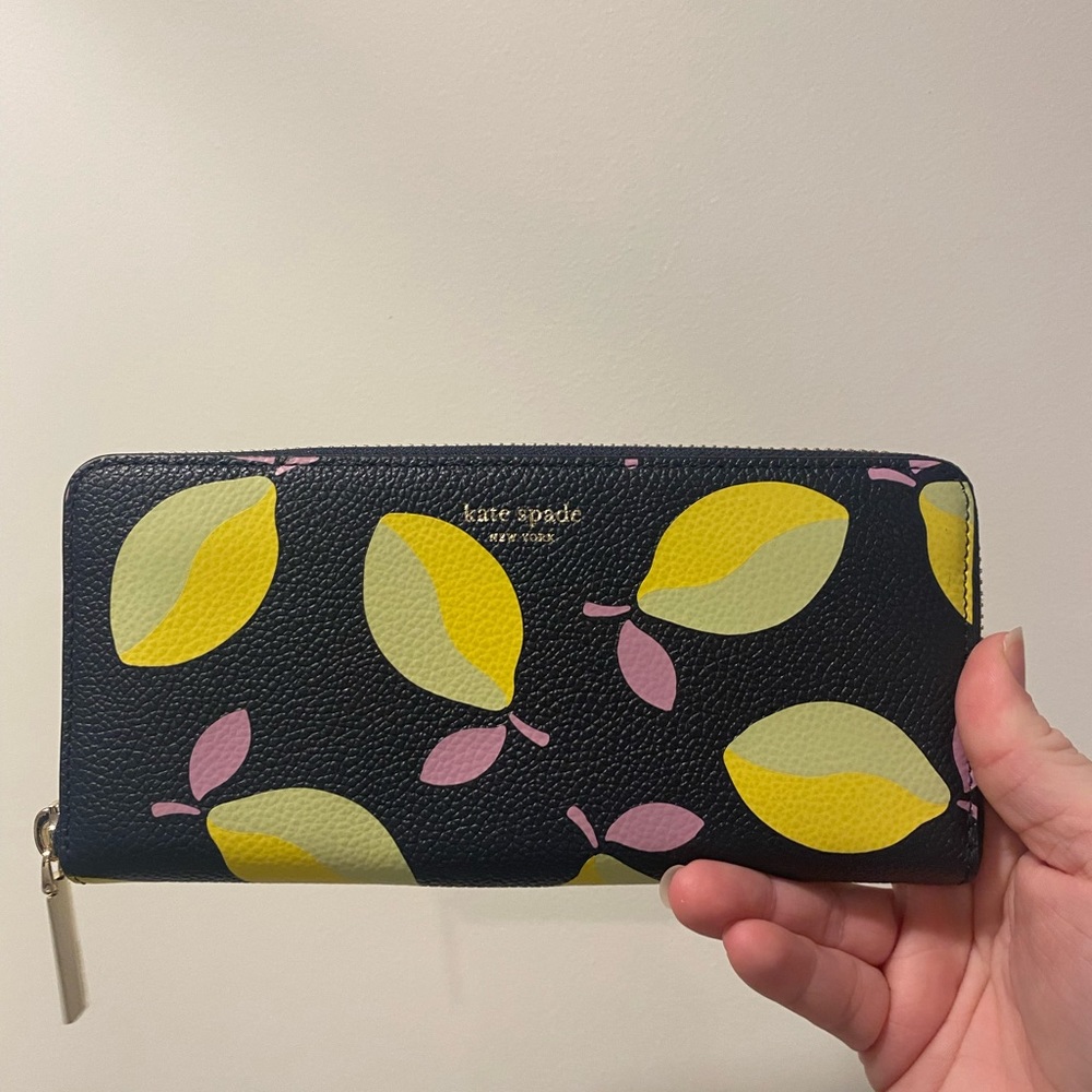 Kate Spade Continental Wallet - Mango Madness!